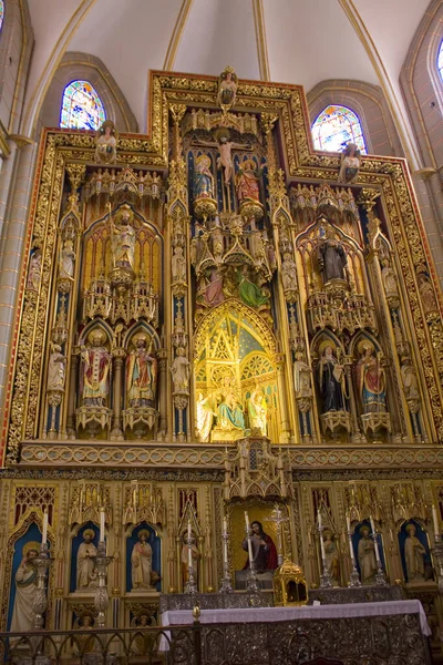 Murcia España Marzo 2020 Altar Catedral Santa María Murcia España — Foto de Stock