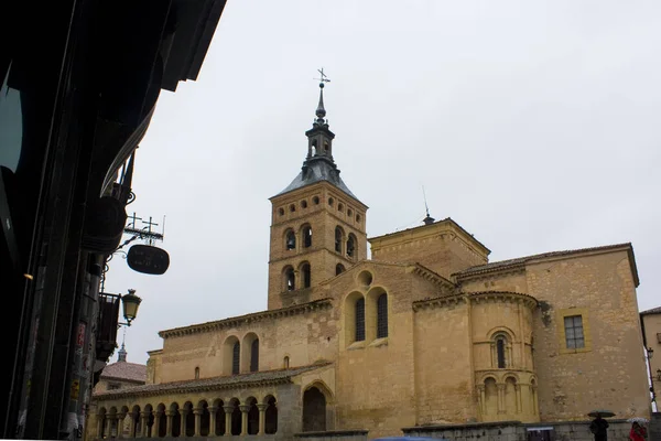 Kirche San Martin Segovia Spanien — Stockfoto