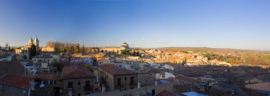 İspanya, Toledo 'nun Panorama manzarası
