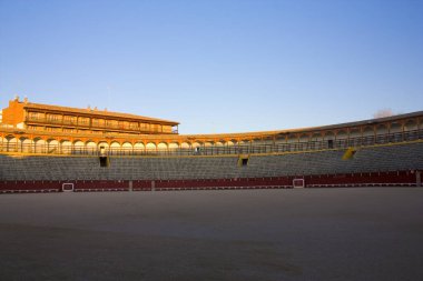 İspanya, Toledo 'nun boğa güreşi panoraması