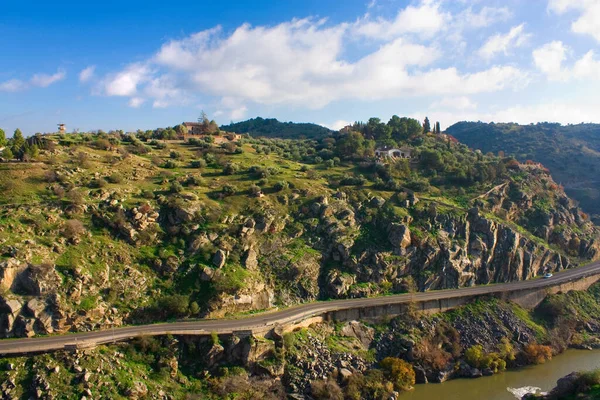 Панорама Толедо Іспанія — стокове фото