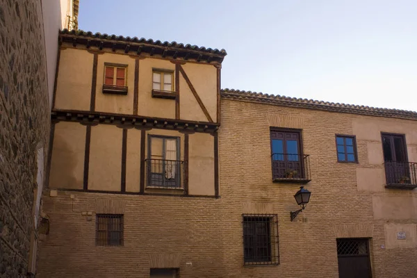 Historisches Gebäude Der Altstadt Von Toledo Spanien — Stockfoto