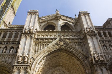 Toledo, İspanya 'daki Aziz Mary Katedrali