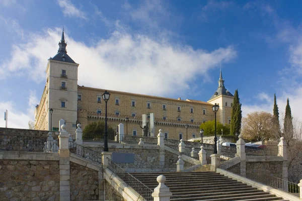 Fortezza Alcazar Toledo Spagna — Foto Stock