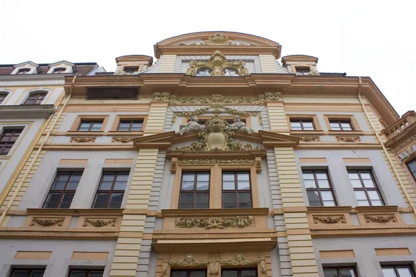 Bellissimo Edificio Romanus Haus Nel Centro Storico Lipsia Germania — Foto Stock