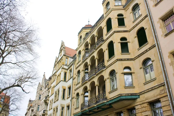 Beautiful Buildings Old Town Leipzig Germany — Stock Photo, Image