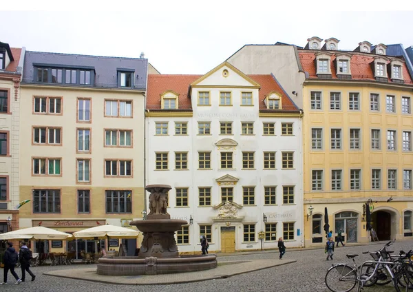 Leipzig Deutschland März 2020 Berühmtes Café Unter Dem Arabischen Kaffeebaum — Stockfoto