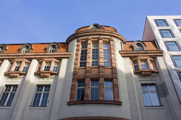 Edifício Histórico Geschwister Scholl Haus Leipzig Alemanha — Fotografia de Stock