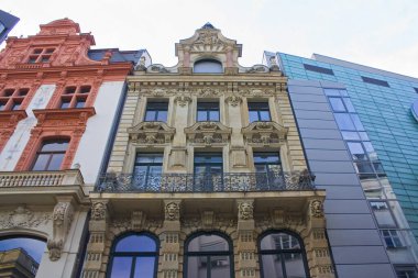 Almanya 'nın Leipzig kentindeki tarihi bina