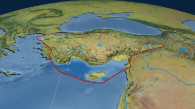 Anadolu tektonik plaka. Topografya