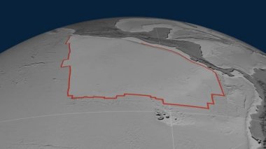 Cocos tektonik plaka. Yükseklik