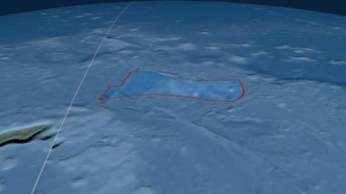 Futuna tektonik plaka. Uydu görüntüleri