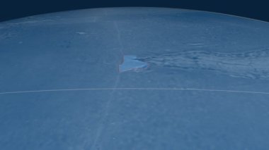 Galapagos tektonik plaka. Yükselme ve bathymetry