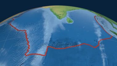 Hindistan tektonik plaka. Doğal dünya