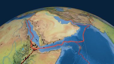 Arabistan deniz yaşamı özellikli. Doğal dünya