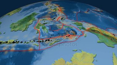 Banda Denizi deniz yaşamı özellikli. Topografya