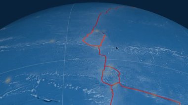 Paskalya deniz yaşamı özellikli. Uydu görüntüleri