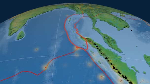 Burma deniz yaşamı özellikli. Doğal dünya — Stok video