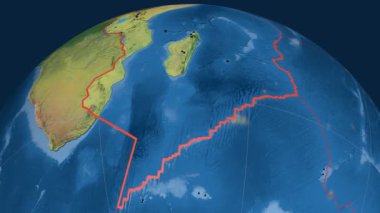 Somali deniz yaşamı özellikli. Topografya