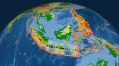 Sunda deniz yaşamı özellikli. Fiziksel