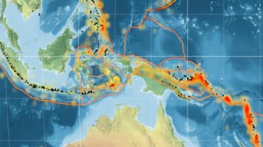 Banda Denizi deniz yaşamı özellikli. Topografya. Kavrayskiy VII projeksiyon