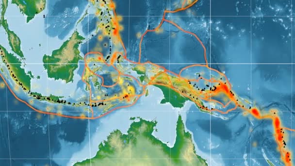 Появились чайники Banda Sea. Физически. Каврайский VII проектор — стоковое видео