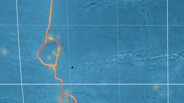 Tectonique de Pâques en vedette. Physique. Projection Kavrayskiy VII — Video