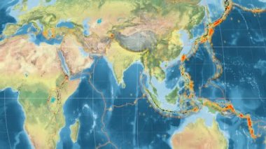Hindistan deniz yaşamı özellikli. Topografya. Kavrayskiy VII projeksiyon