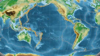 Pasifik deniz yaşamı özellikli. Fiziksel. Kavrayskiy VII projeksiyon