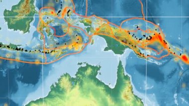 Timor deniz yaşamı özellikli. Kabartma. Kavrayskiy VII projeksiyon