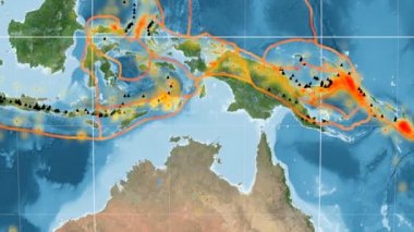 Timor deniz yaşamı özellikli. Uydu görüntüleri. Kavrayskiy VII projeksiyon