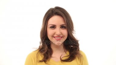 Kadın sanal gerçeklik ile görüntülenir