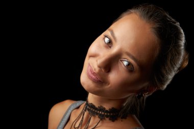 Güzel kadın portresi