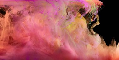 Renkli boya karıştırma