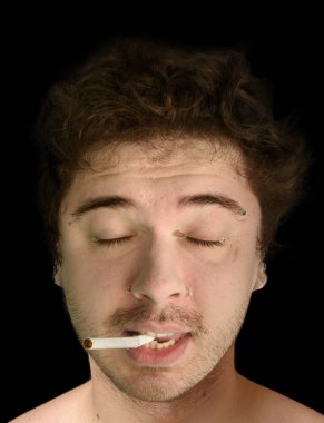 Su altında deli headshot