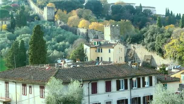 Panorama van Florence, Toscane, Italië — Stockvideo