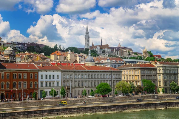 Budapeşte'den Danube setin güzel görünümü — Stok fotoğraf