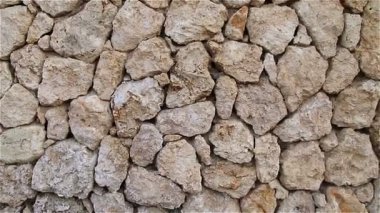Doğal kahverengi zemin cobblestones ve taşlar
