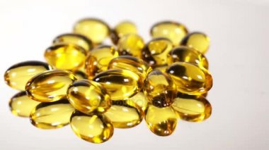 ilaçlar ve vitamin kapsül, rotasyon yansıtma yüzeyi
