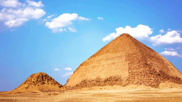 Древние Египетские Пирамиды Символ Египта — стоковое видео