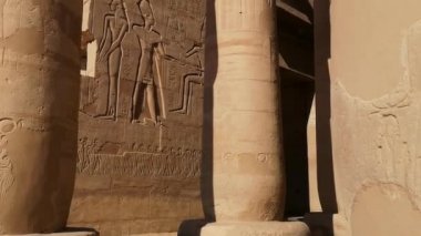 Ramesseum - Firavun Ramses Ii Xiii 'nin anıt tapınağı M.Ö., Yukarı Mısır' daki Theban mezarlığının bir parçası, Luxor