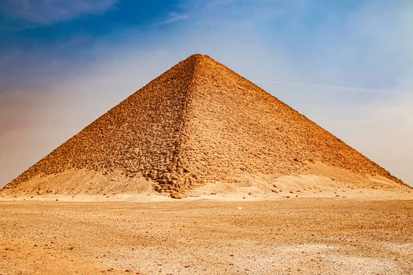 Roze Piramide Noordelijke Piramide Van Farao Snofru Dakhshur Xxvi Eeuw — Stockfoto