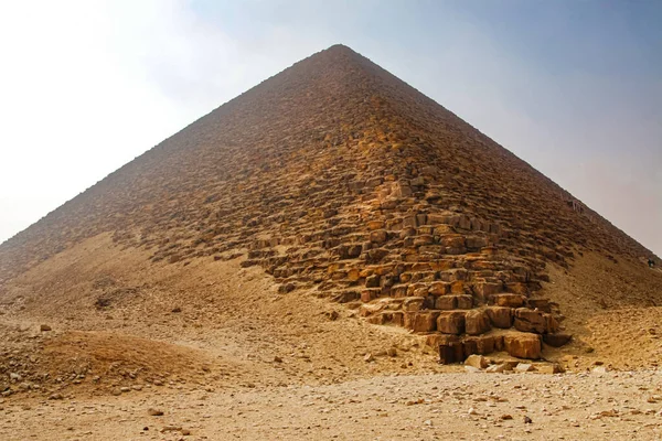 Pink Pyramid Northern Pyramid Pharaoh Snofru Dakhshur Xxvi Century — Stock Photo, Image