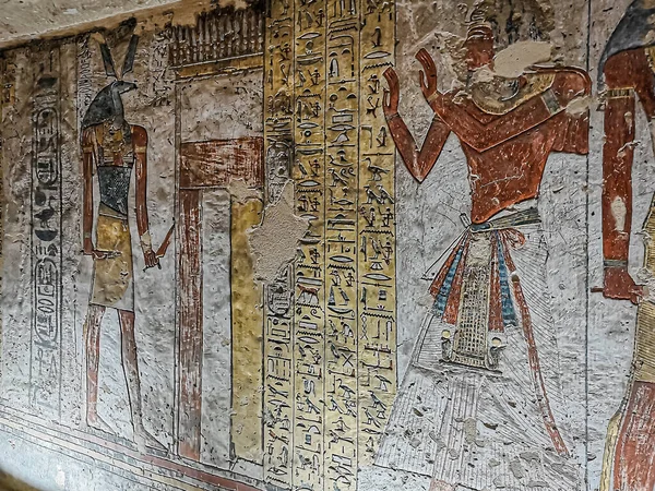 Túmulo Kv14 Túmulo Faraó Egípcio Tausert Seu Sucessor Setnakhtu Vale — Fotografia de Stock