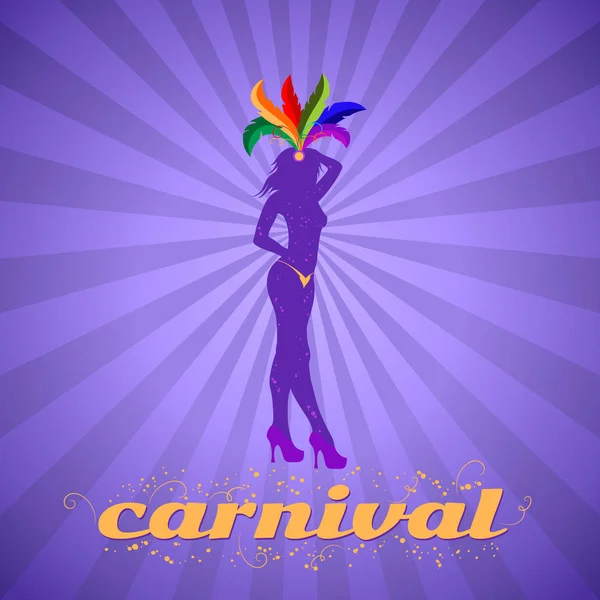 Carnival banner, vektorillustration — Stock vektor