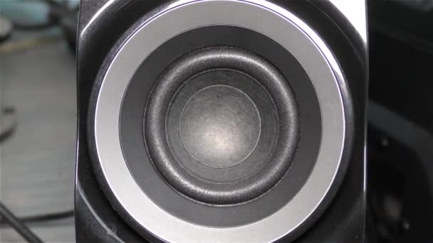 Pc-20w Rms 5.1 扬声器系统立体声扬声器 — 图库视频影像