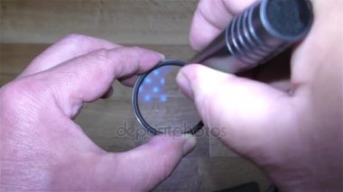 UV filtresi için kamera objektifi