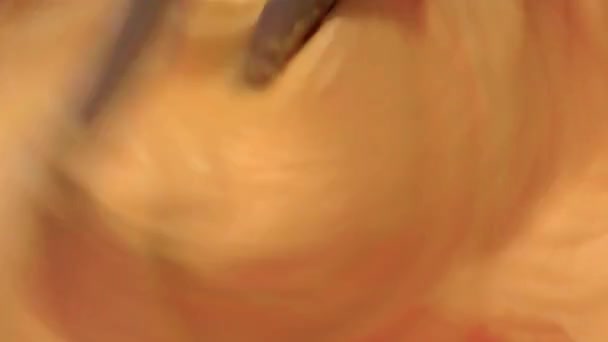 搅拌机 厨房立式搅拌机中的搅拌机 — 图库视频影像