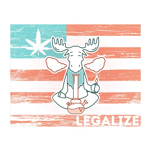 Διάνυσμα αφίσα - ακριβώς legalize 4 — Διανυσματικό Αρχείο