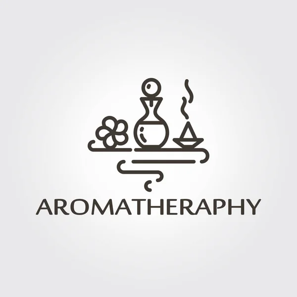 Aromatheraphy - logo template — Stock Vector